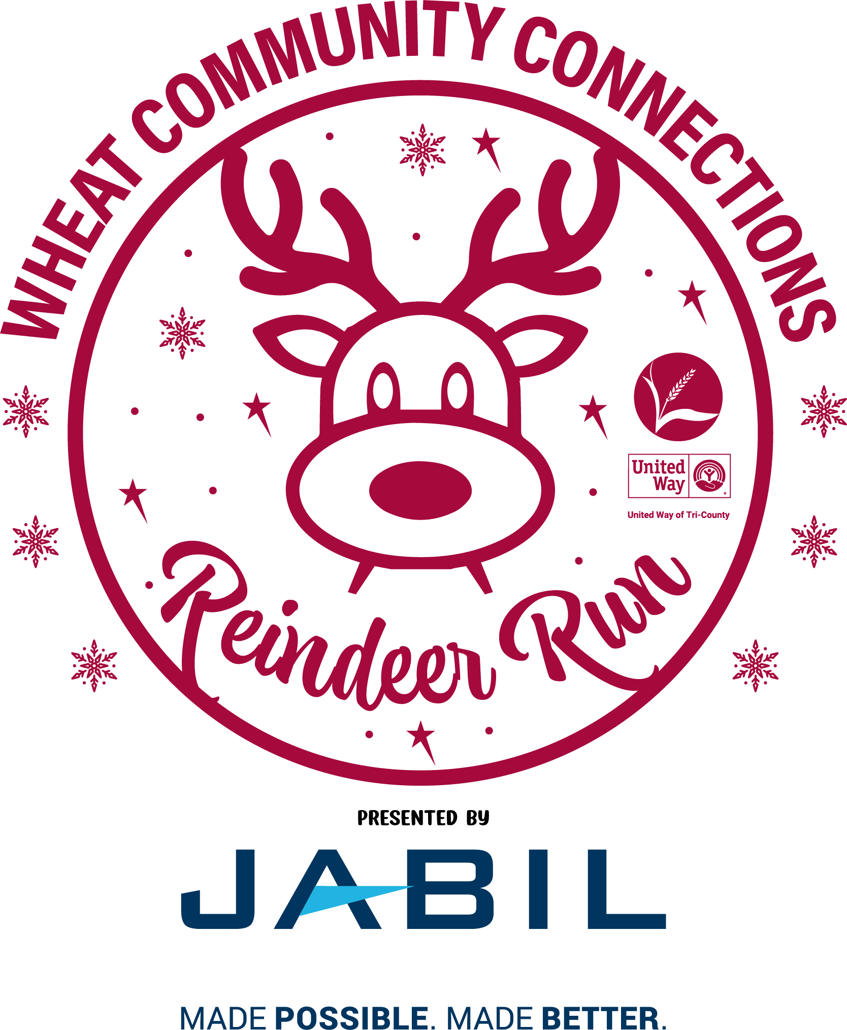 Reindeer Run 5K Logo