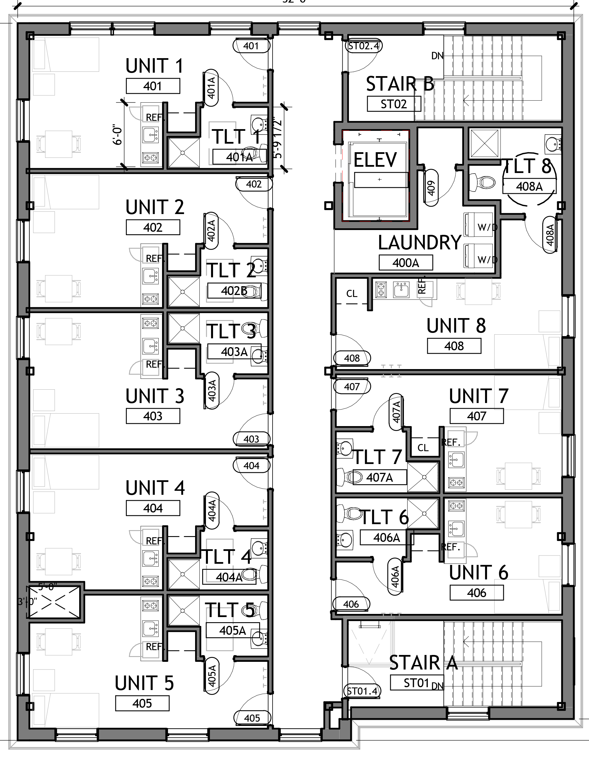 4th Floor Floor Plan